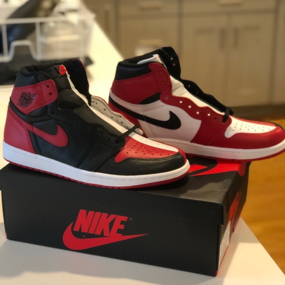 Nike Retro Jordan 1 Homage To Home DS 10.5 - Picture 5 of 6
